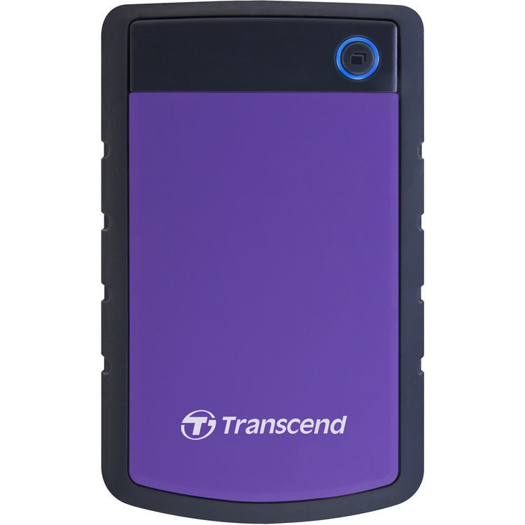 Transcend 4TB StoreJet 25H3 External Hard Drive, Purple