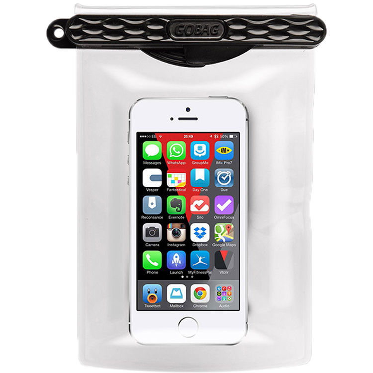 GoBag Mako Waterproof Smartphone Bag, Black