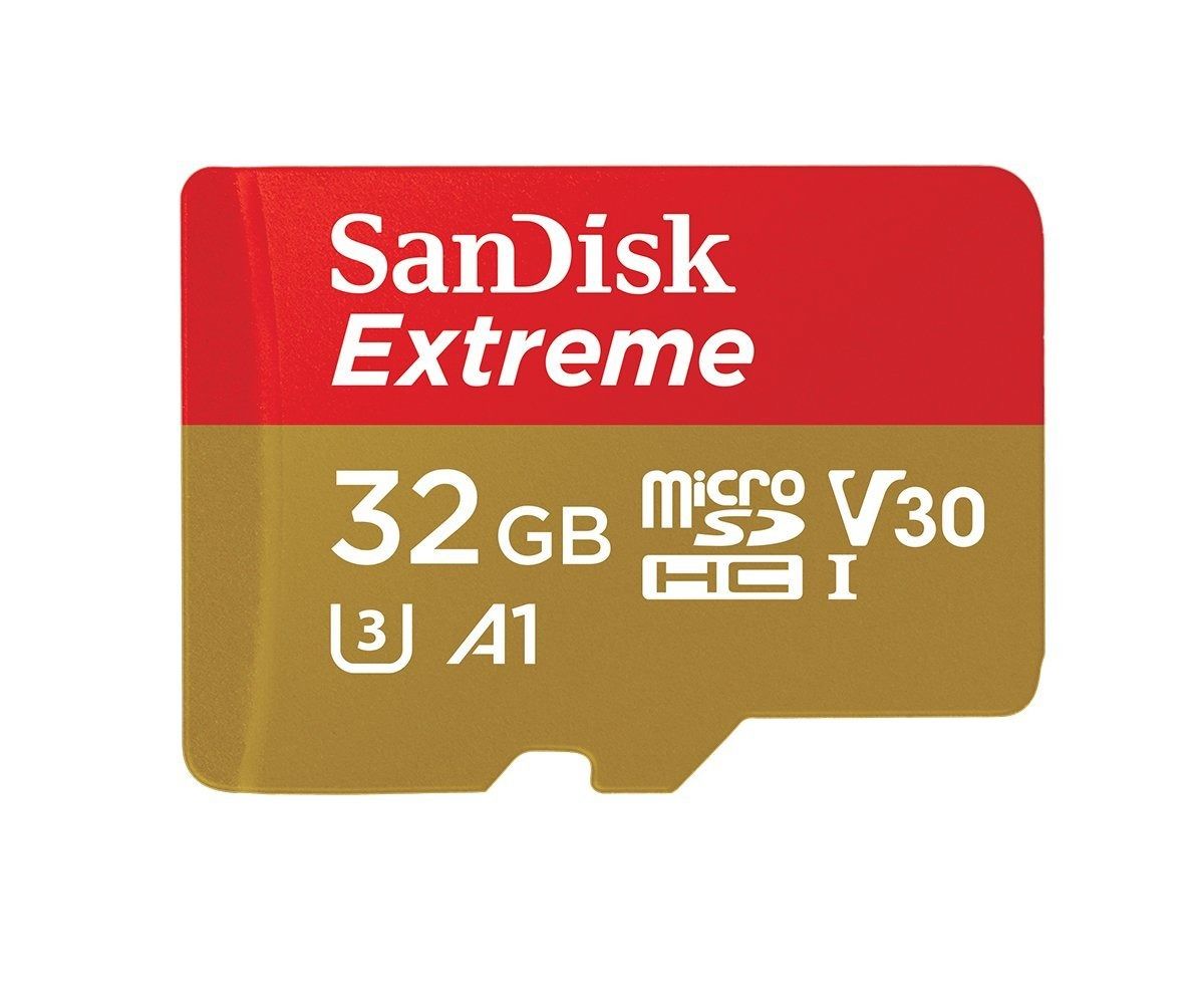 SanDisk Extreme 32GB microSDHC UHS-I Card
