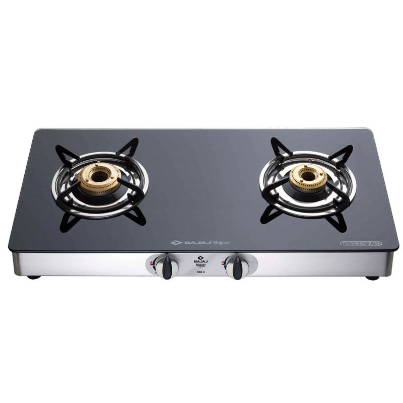 Buy Bajaj 2 Burners Glass Top Gas Stove With Ffd Online At Jumbo Ae