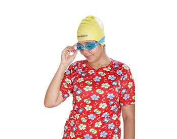 Blue Swimming Goggle Blue Swimming Goggle