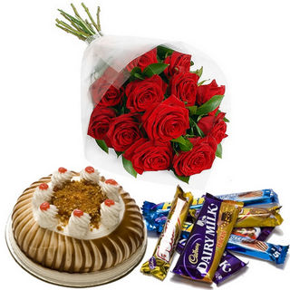 BAF Happiness Bouquet 500 Gms Gift, Midnight Deliv...