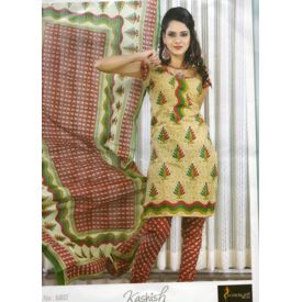 Cotton Printed Dress Material & Suit - 1220KS09IMKK Cotton Printed Dress Material & Suit - 1220KS09IMKK