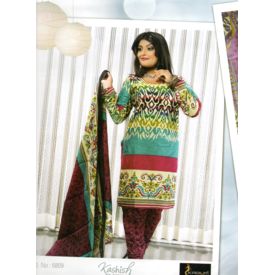 Cotton Printed Dress Material & Suit - 1218KS07IMKK Cotton Printed Dress Material & Suit - 1218KS07IMKK
