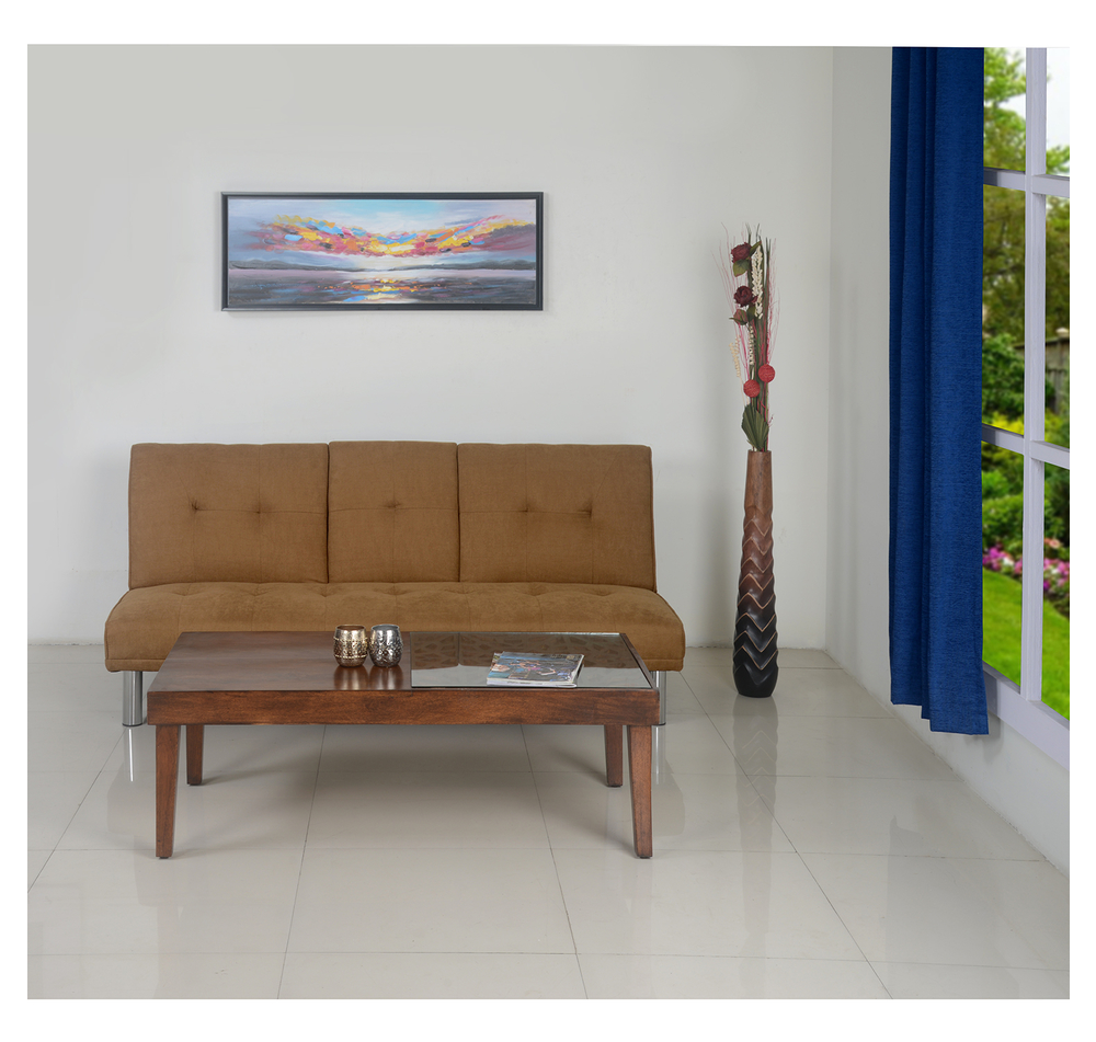 Furniture Home Decor At Hans Sofa Bed With Drop Down Home By Nill Light Brown