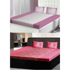 India Furnish Double Bedsheets With Pillow Covers